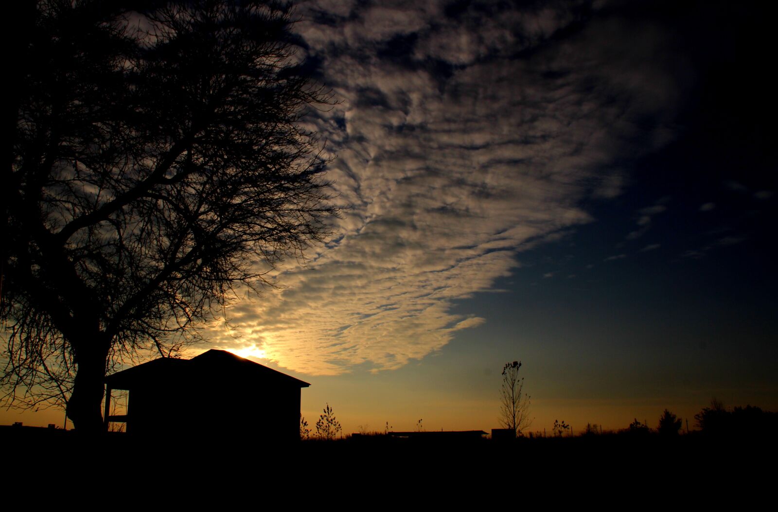 Canon EOS 700D (EOS Rebel T5i / EOS Kiss X7i) sample photo. Sunset, cloud, home photography
