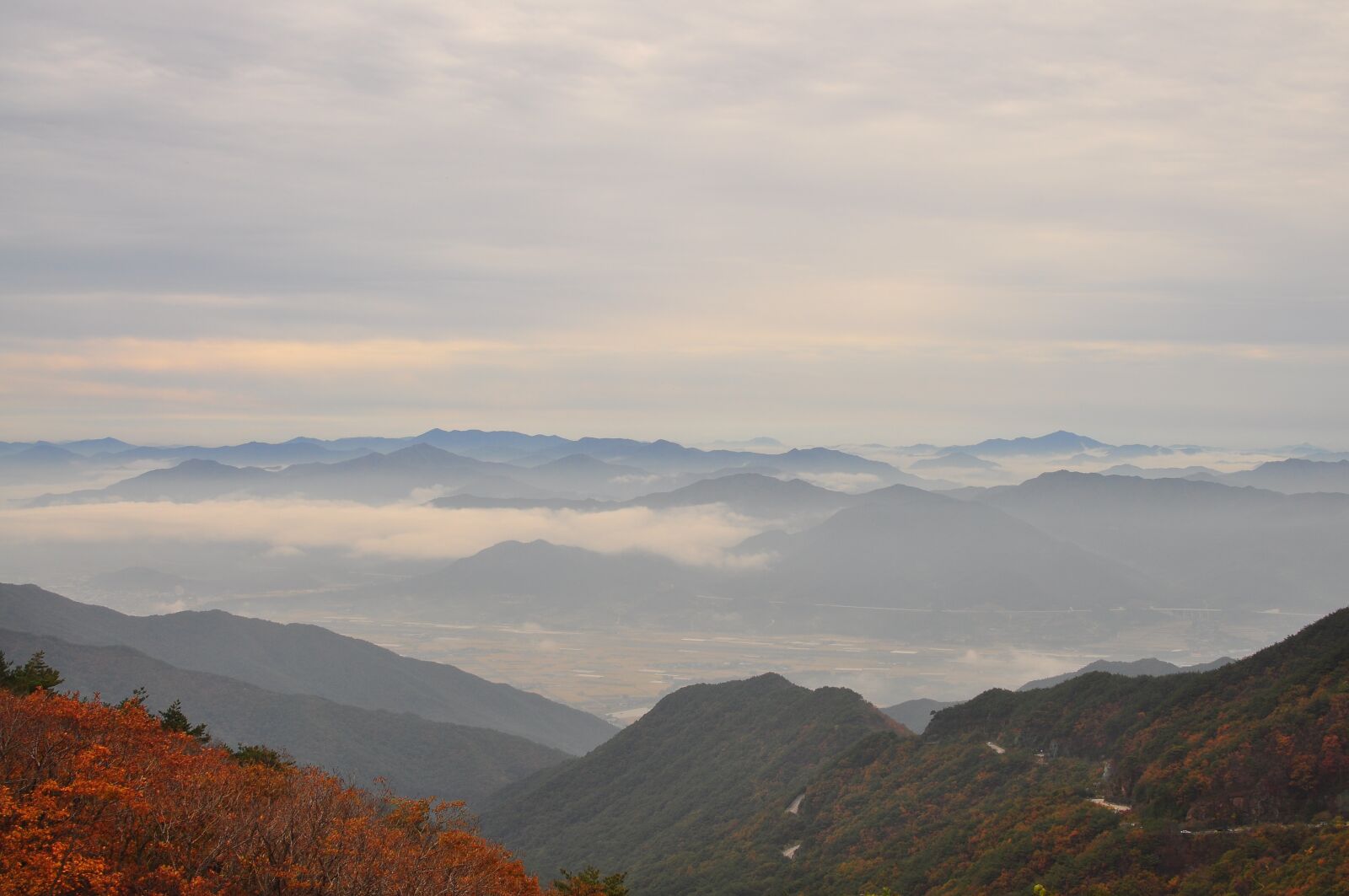 Nikon D5000 sample photo. Fall, mountain vista, south photography