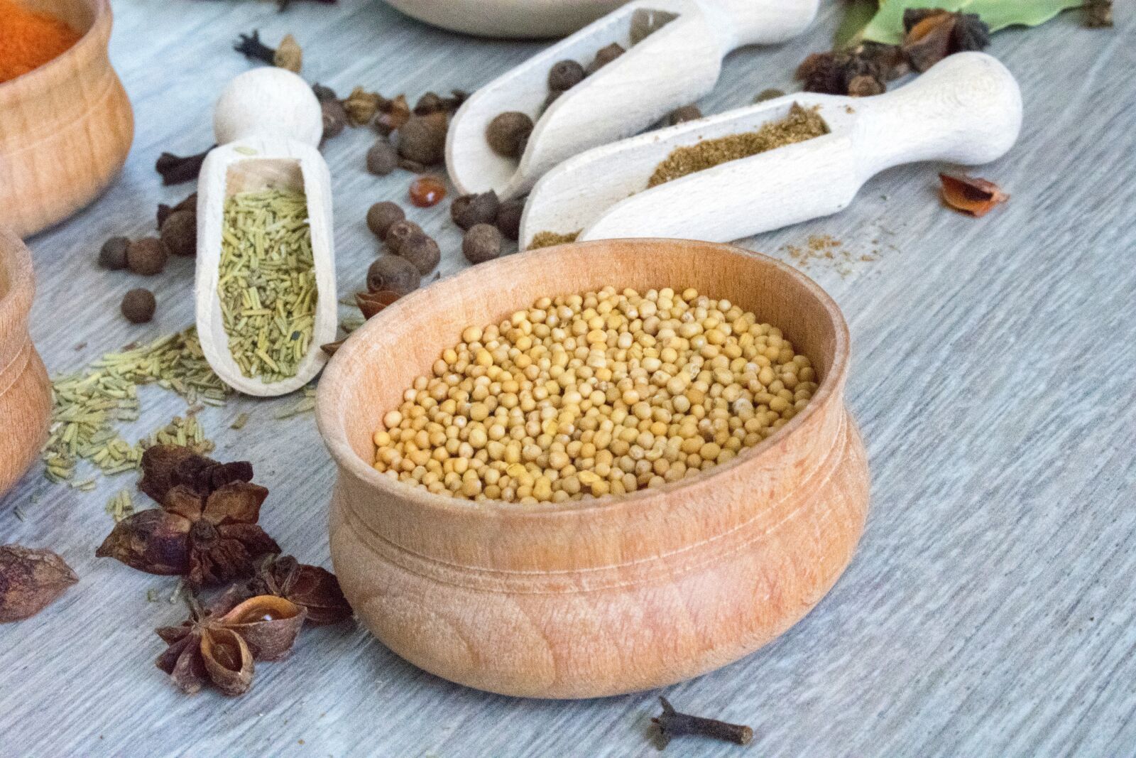 Nikon D3400 sample photo. Spices, spice, seeds photography