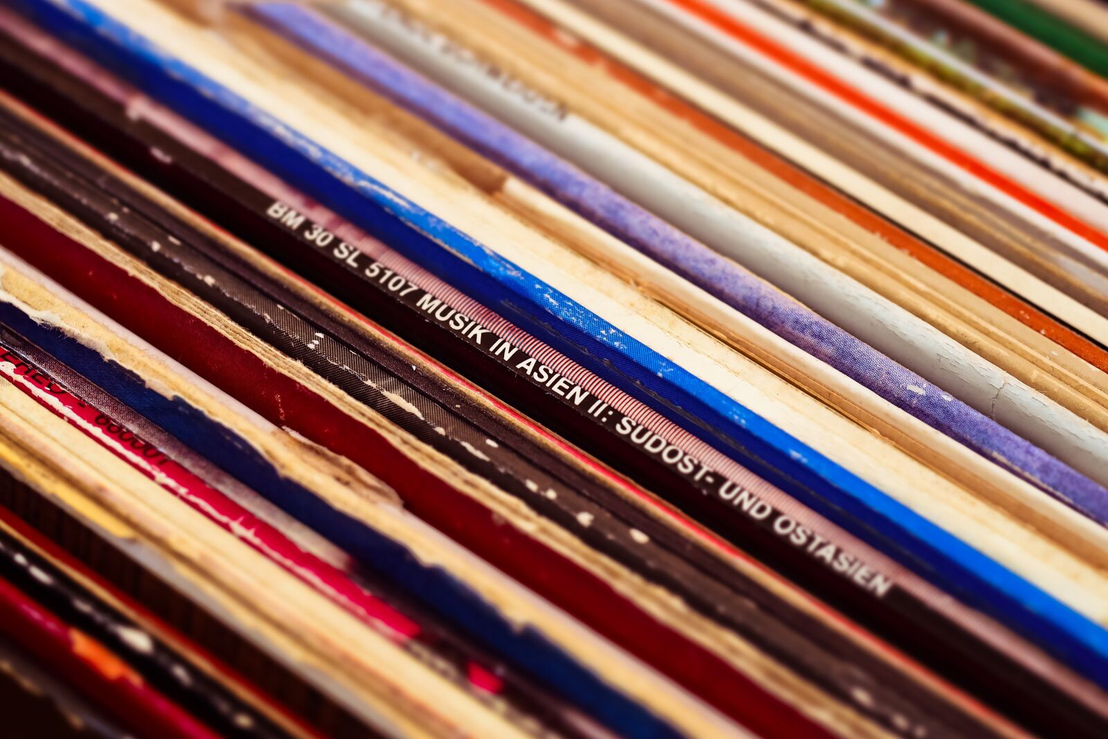 Olympus OM-D E-M10 sample photo. Records, vinyl, music photography
