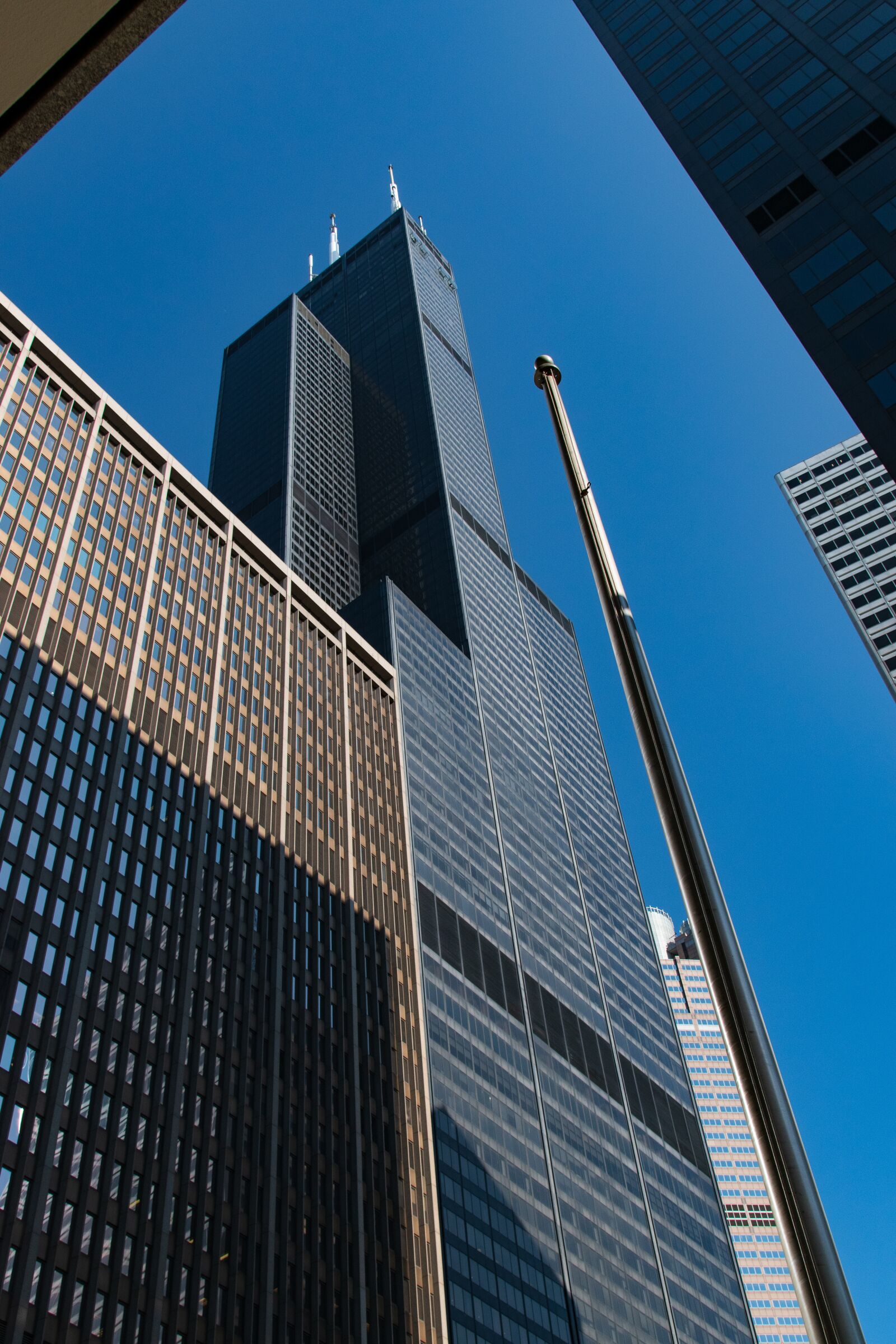 Nikon D3500 sample photo. Chicago, skyscraper, building photography