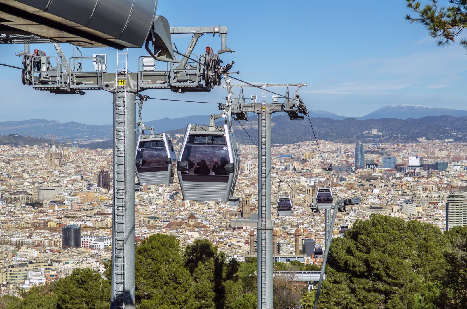 Nikon D7000 sample photo. Barcelona, transport, landscape photography