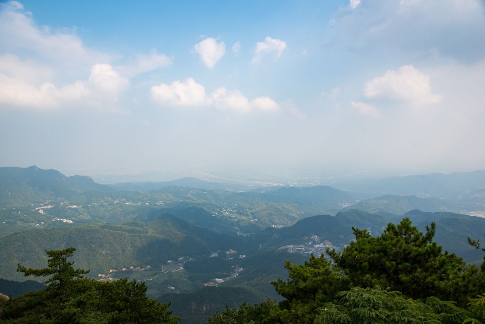 Nikon D750 sample photo. Mountain, tianzhu mountain, cloud photography