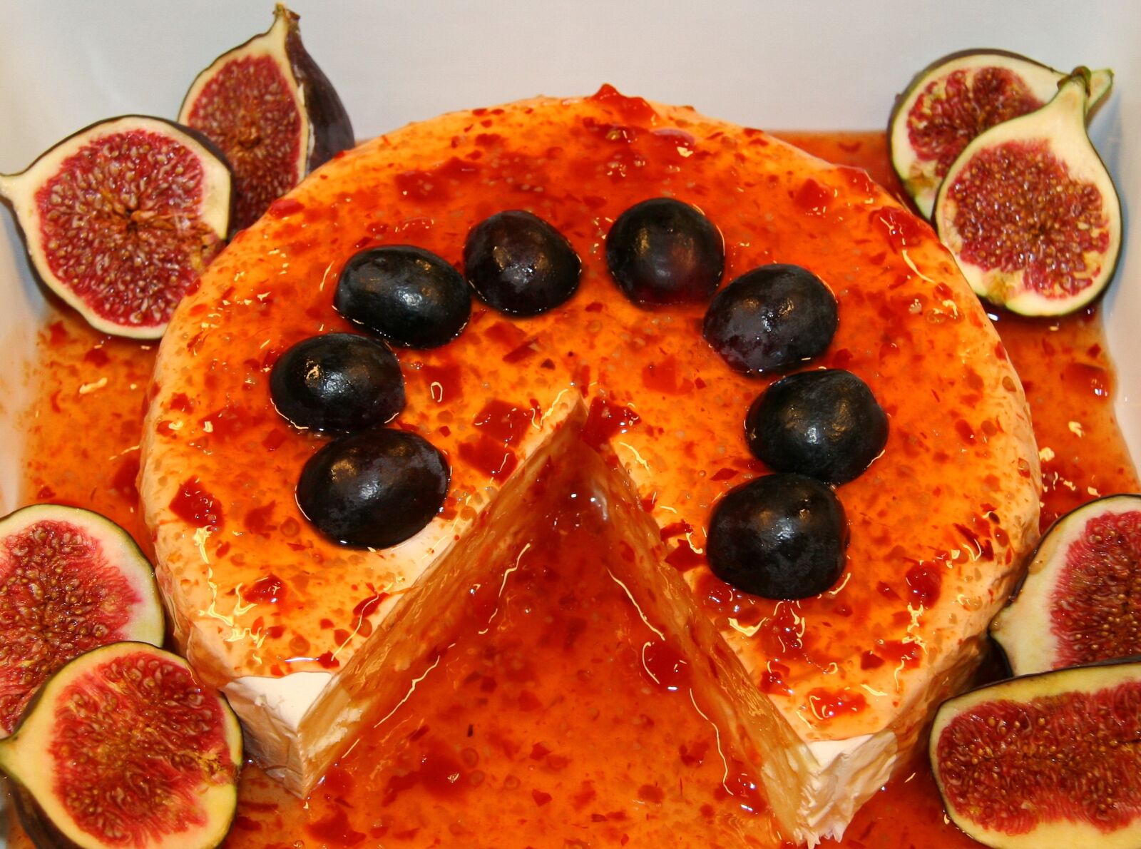 Canon EOS 20D sample photo. Dessert, cheese, brie photography