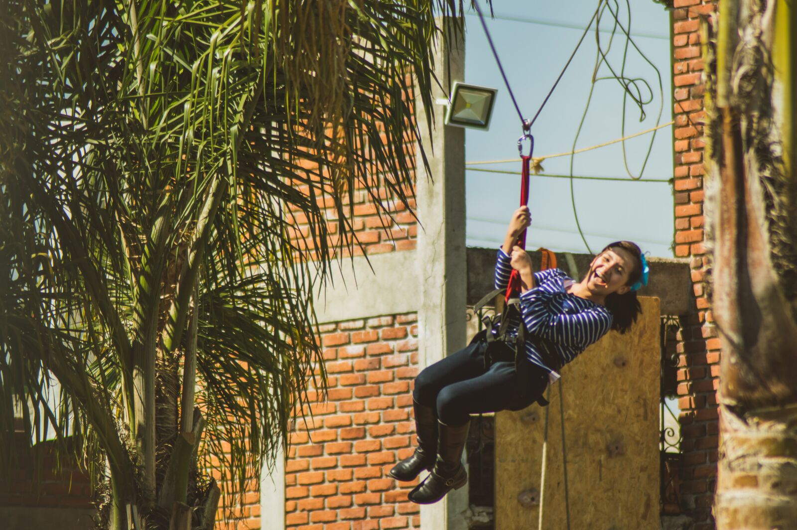 Nikon D3200 sample photo. Tyrolean, healthy fun, family photography