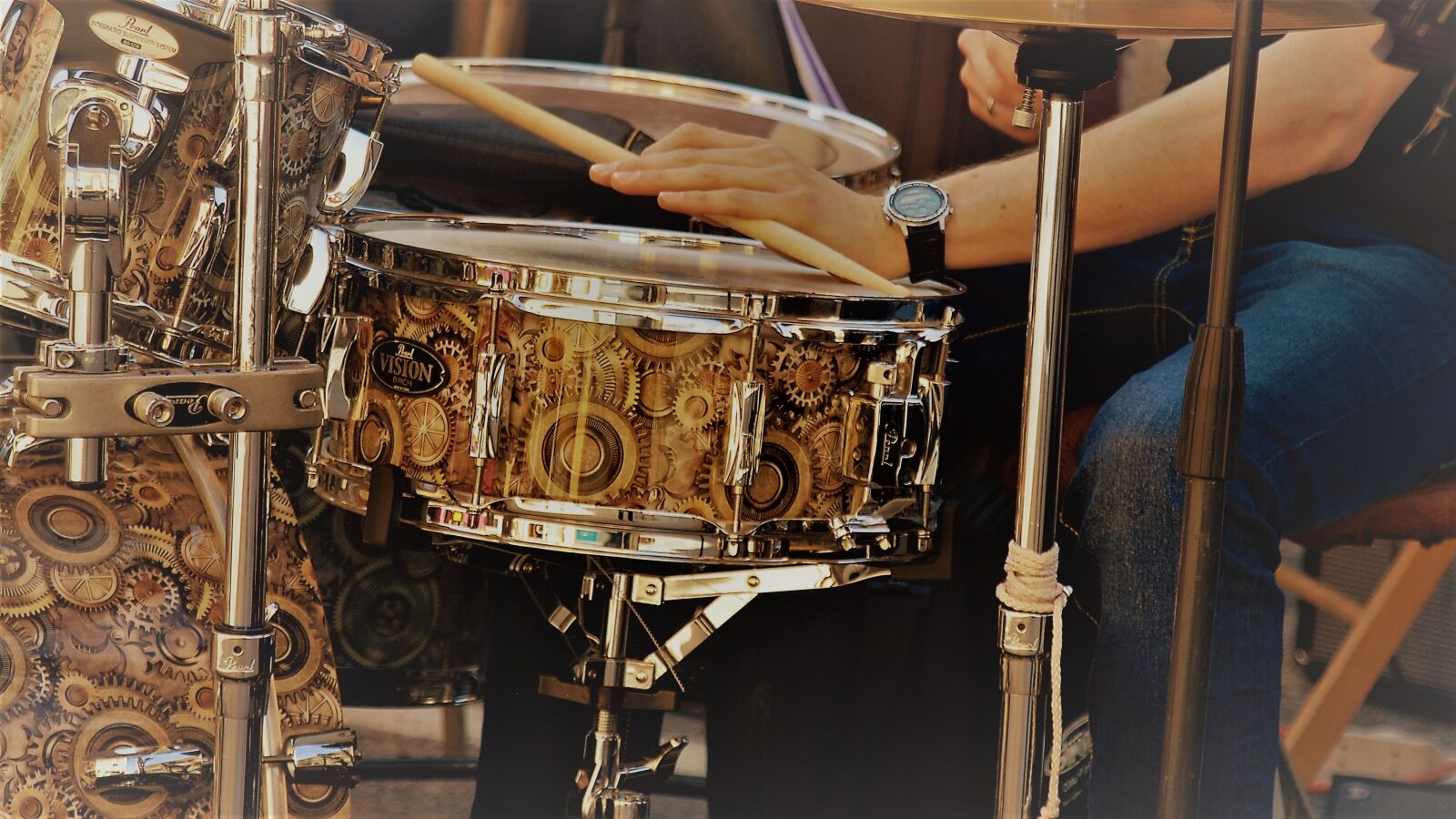 Nikon D80 sample photo. Drums, music, tools photography