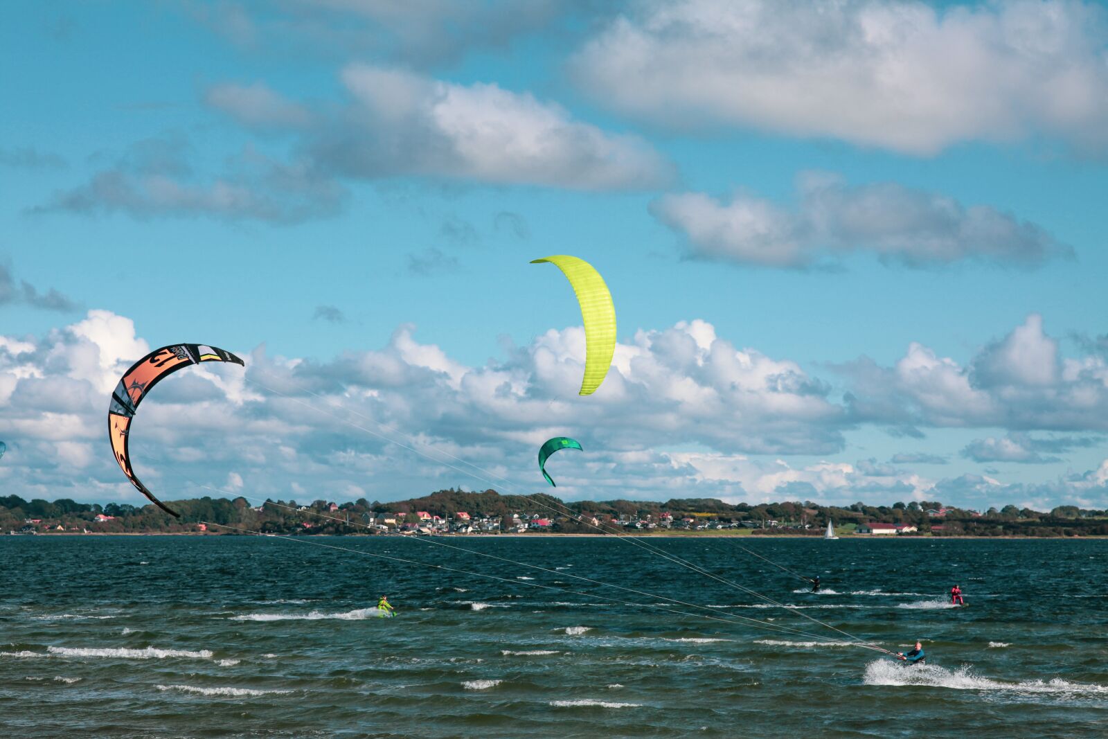 Canon EOS 5D Mark II sample photo. Kite surfing, kiting, adventure photography
