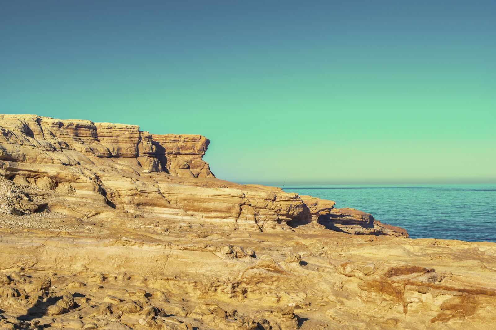 Nikon D3300 sample photo. Rocks, cliff, sea photography