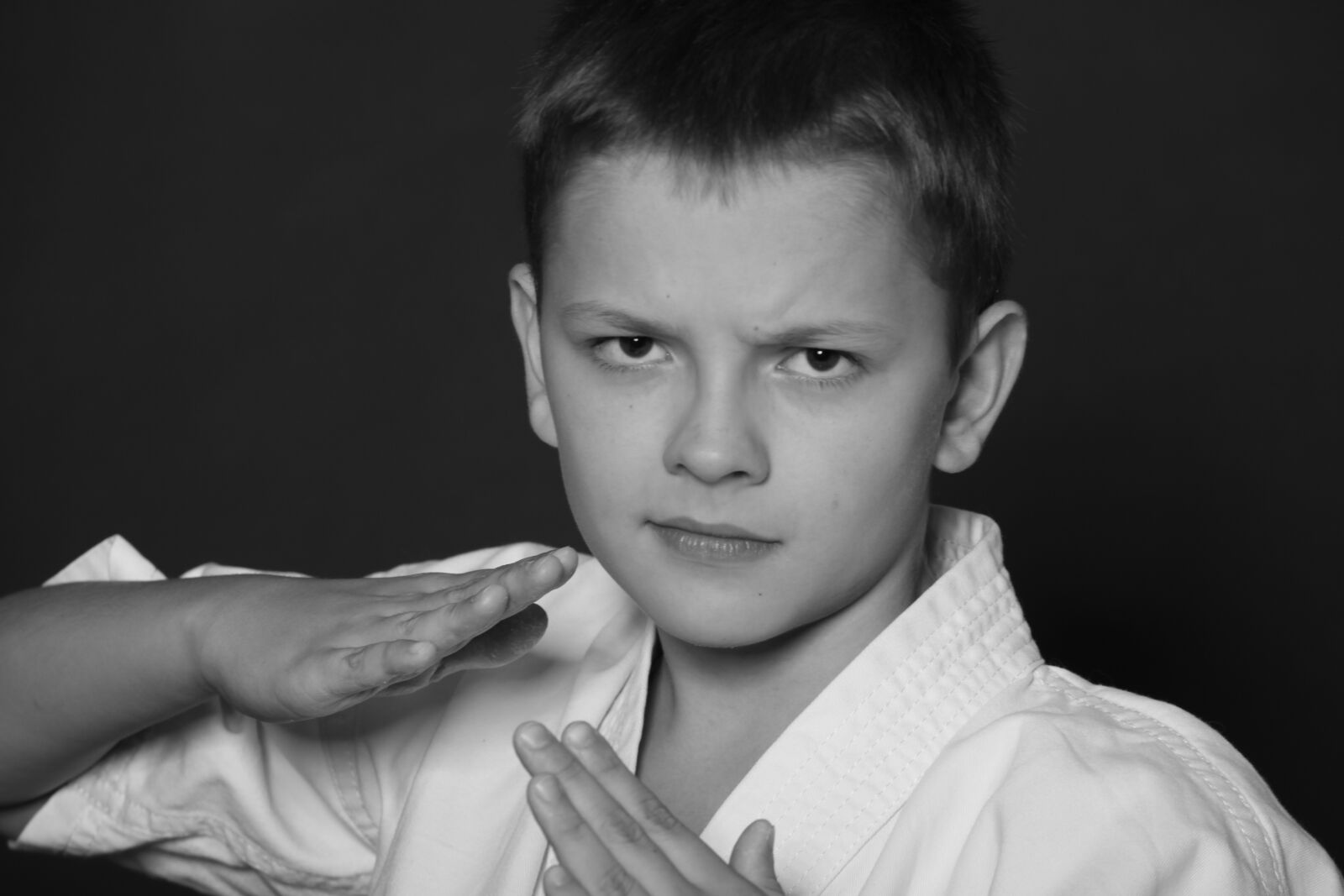 Canon EOS 5D Mark II sample photo. Boy, teen, karate photography
