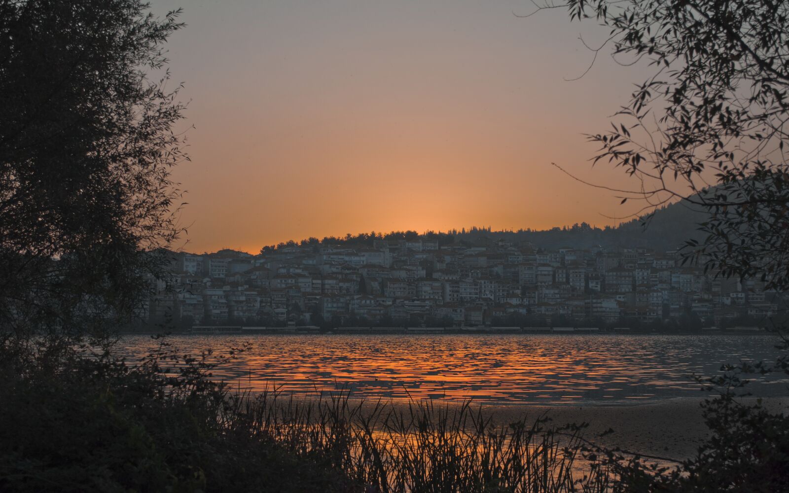 Nikon D5000 sample photo. Lake, kastoria, greece photography