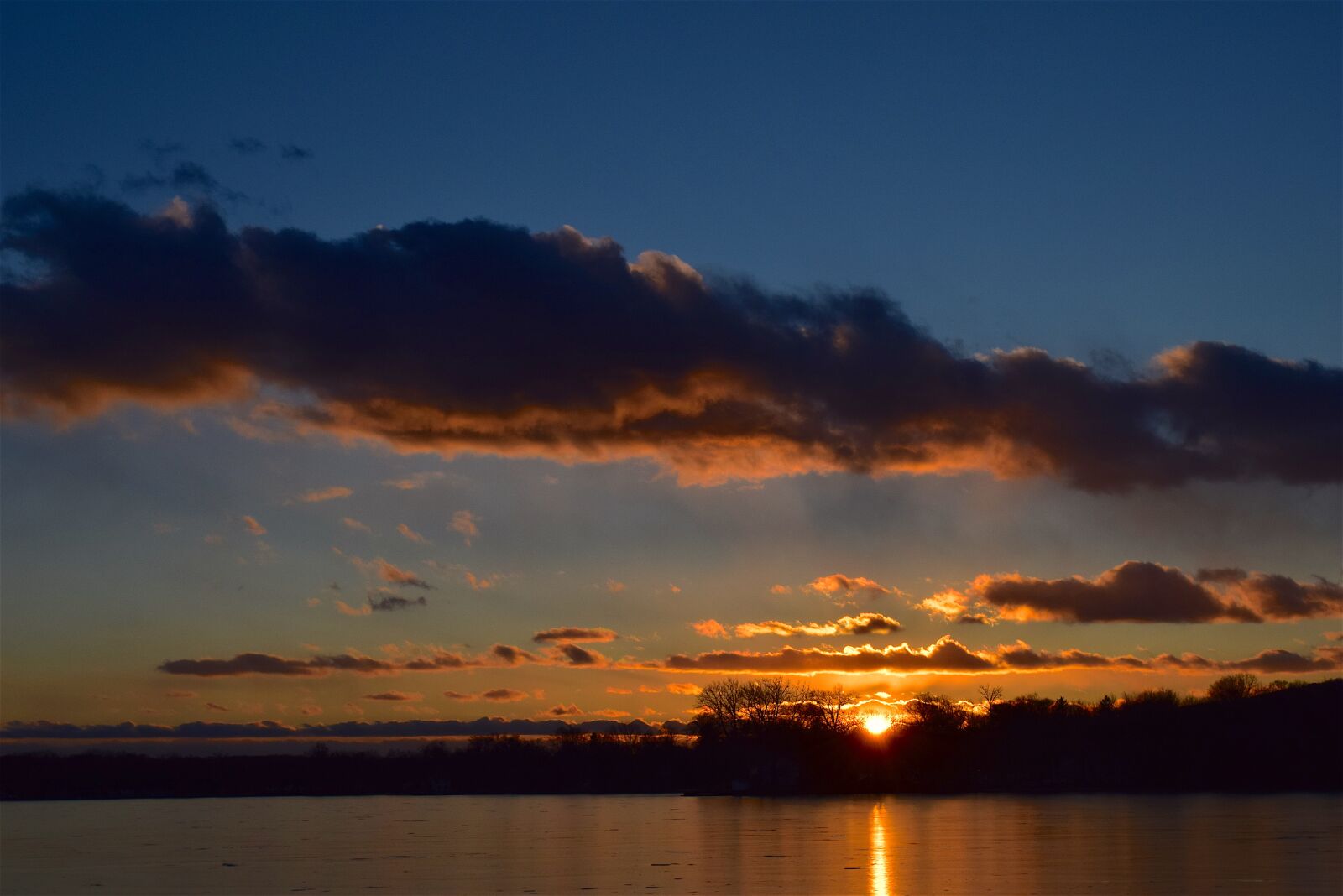 Nikon D3300 sample photo. Lake, sunset, sun photography