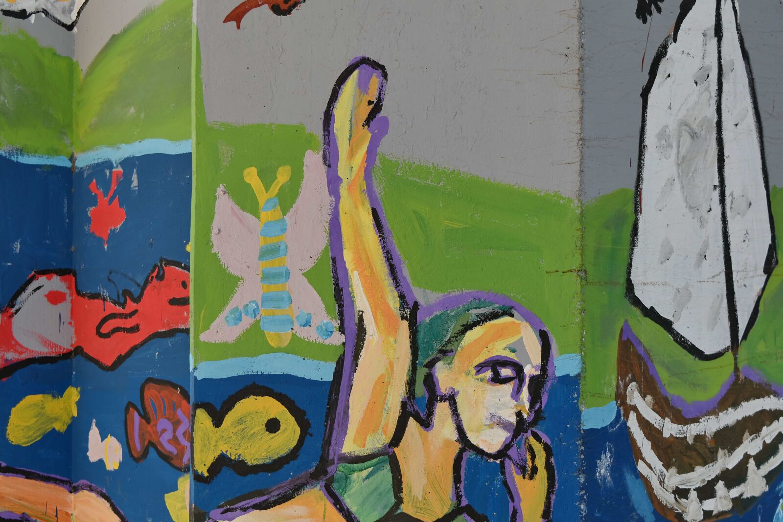 Nikon D5500 sample photo. Graffiti, decoration, art, painting photography