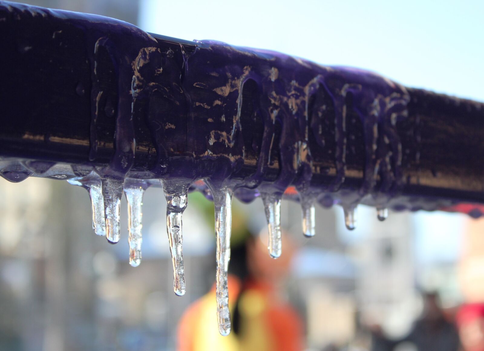 Canon EOS 550D (EOS Rebel T2i / EOS Kiss X4) sample photo. Icicles, ice, winter photography