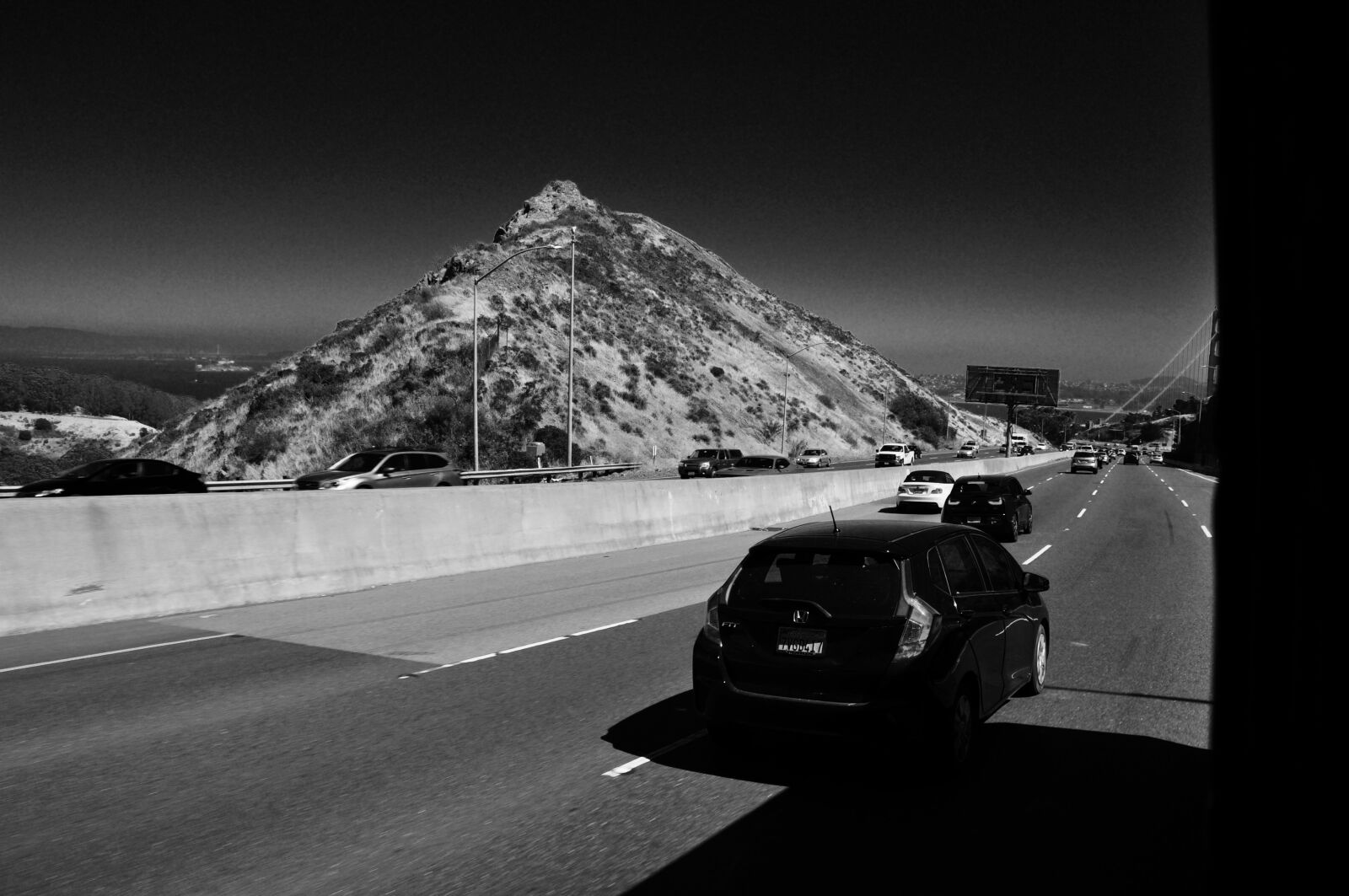 Nikon D5000 sample photo. Highway, usa, california photography