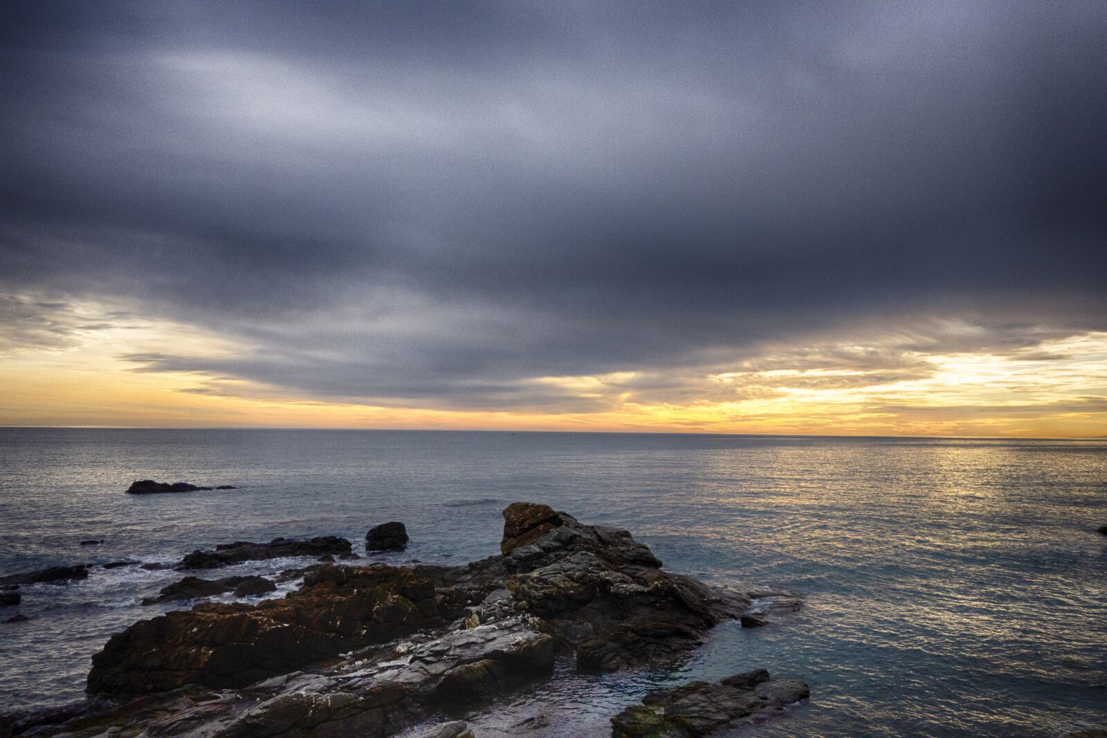Sony Cyber-shot DSC-RX100 sample photo. Recco, sunset, liguria photography