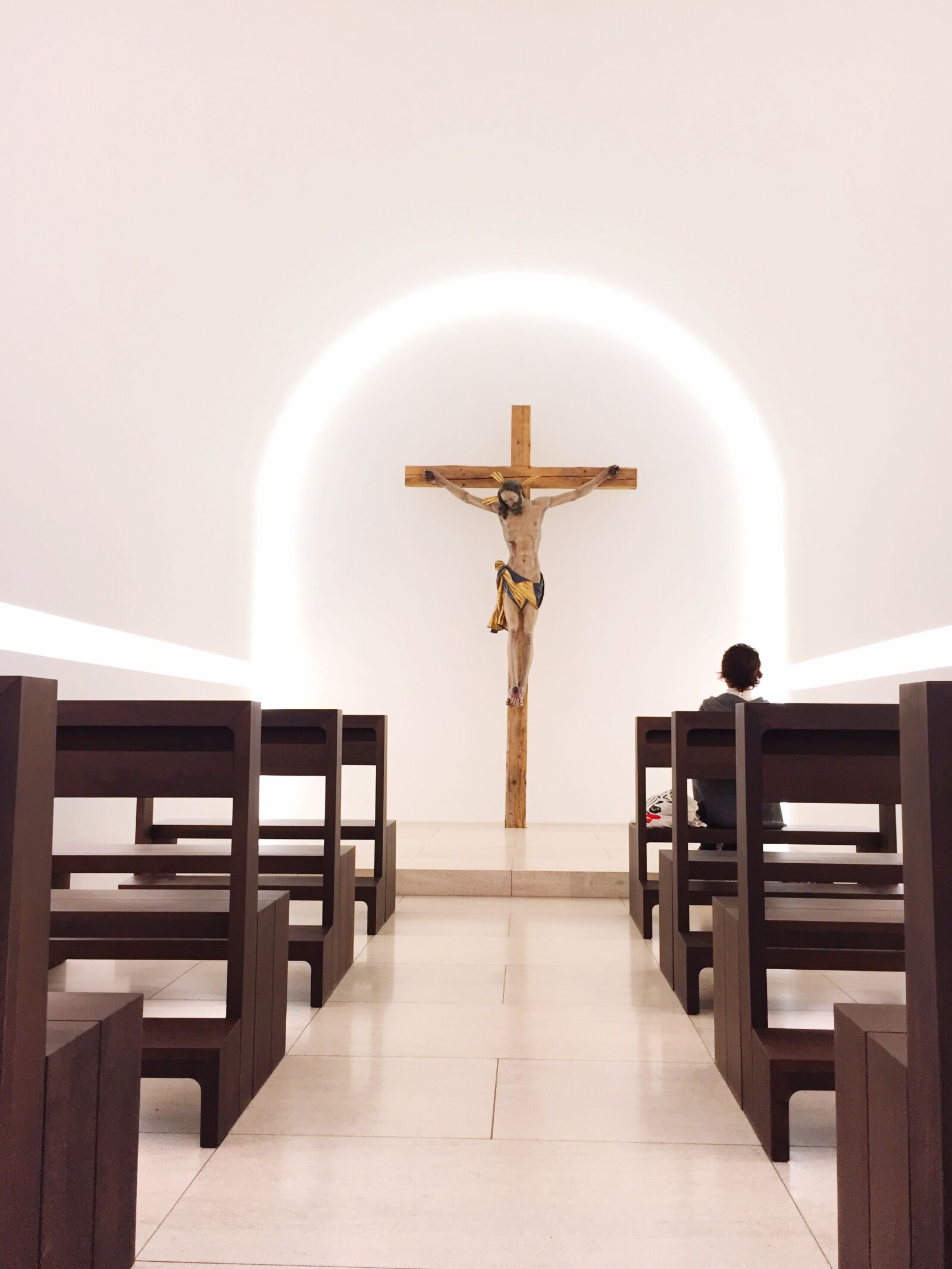 iPhone 6 back camera 4.15mm f/2.2 sample photo. Jesus, church, cross photography