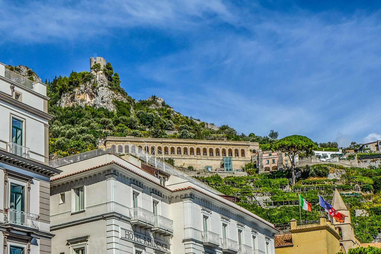 Nikon D5200 sample photo. Fort, tower, mountain photography