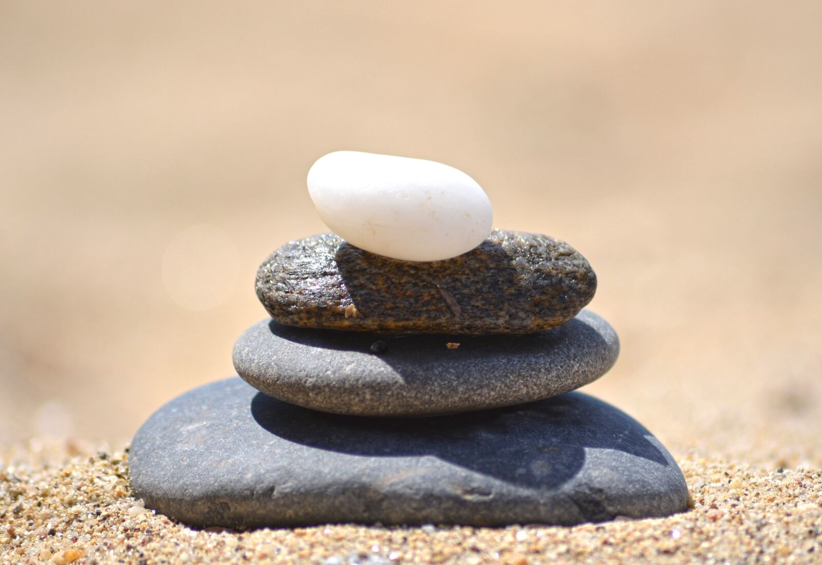 Nikon D5100 sample photo. Stones, black, white photography