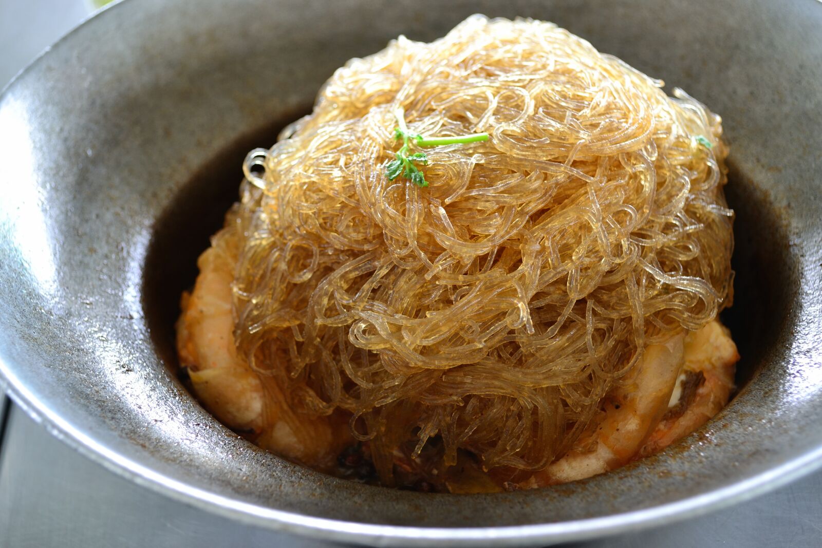 Nikon D3100 sample photo. Shrimp vermicelli, food, shrimp photography