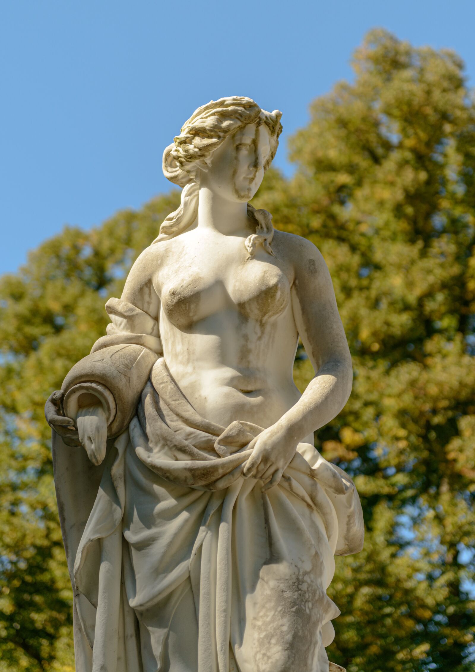 Nikon D800 sample photo. Statue, woman, breast photography