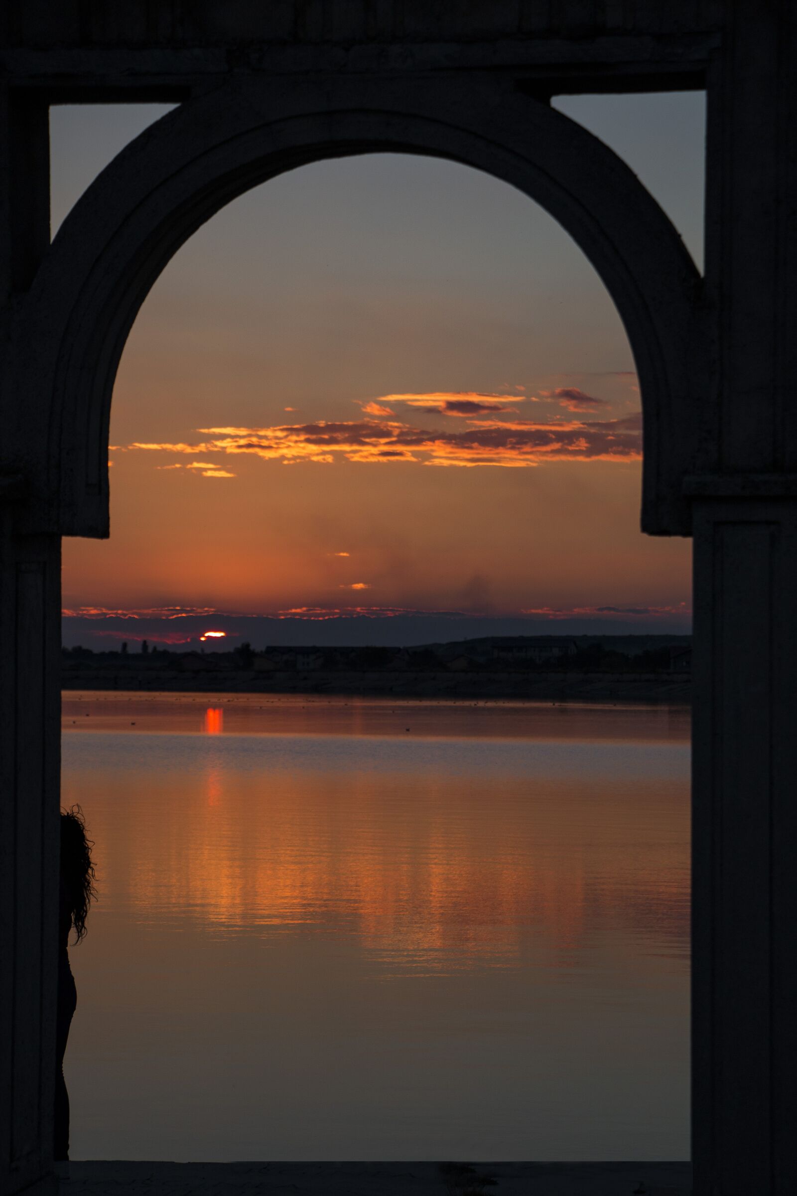 Canon EOS 70D sample photo. Sunset, lake, clouds photography