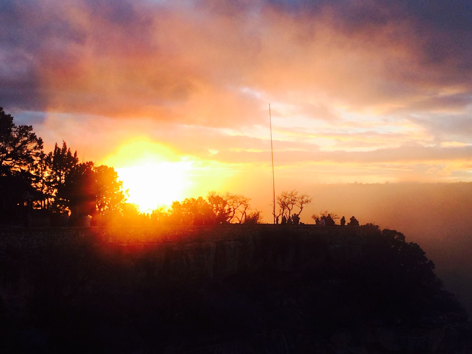 iPhone 5s back camera 4.15mm f/2.2 sample photo. Grand, canyon, sunset photography