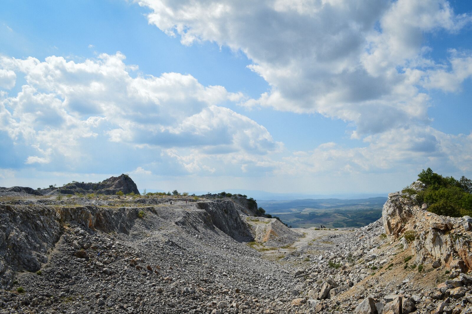 Nikon D3200 sample photo. Stone, mine, sky photography