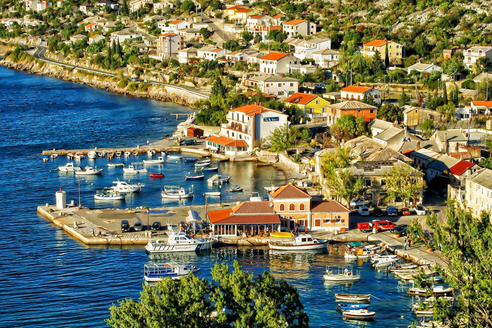 Canon EOS 70D sample photo. Wallpaper, adriatic sea, beach photography