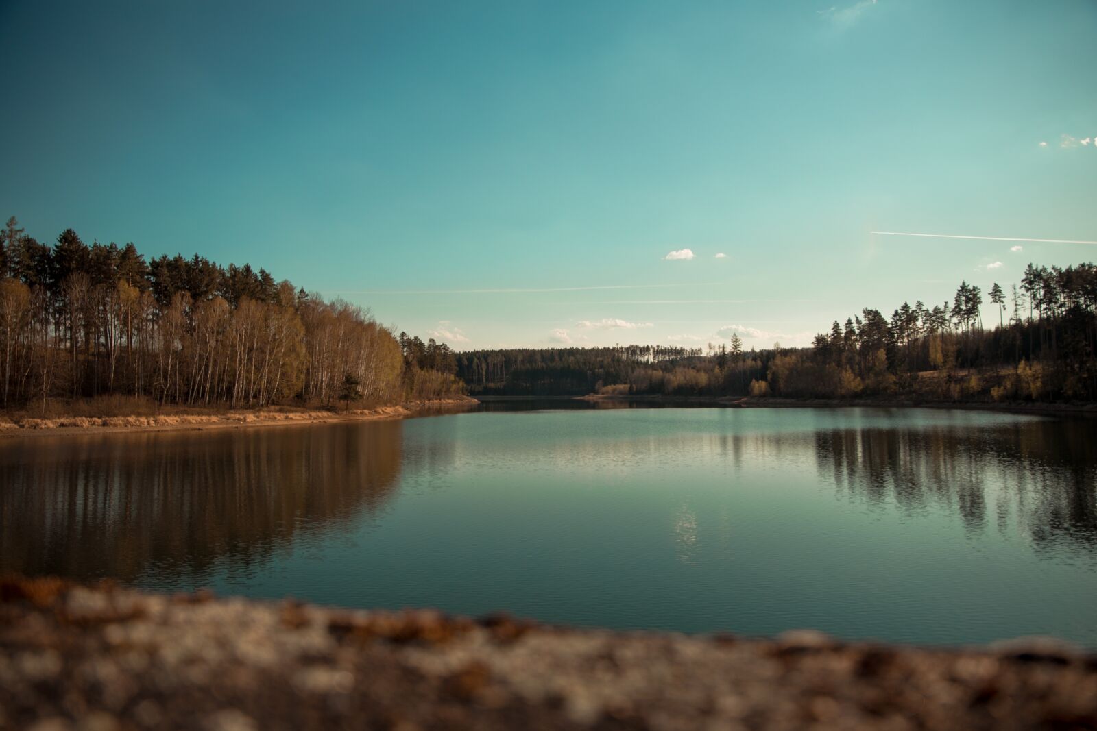 Canon EOS 6D sample photo. River, dam, water tank photography