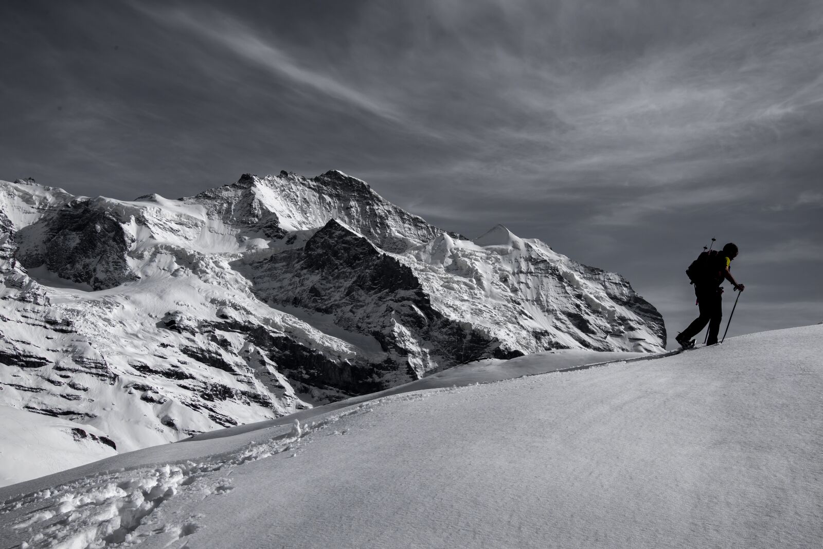 Nikon D600 sample photo. Snow, mountain, panoramic photography