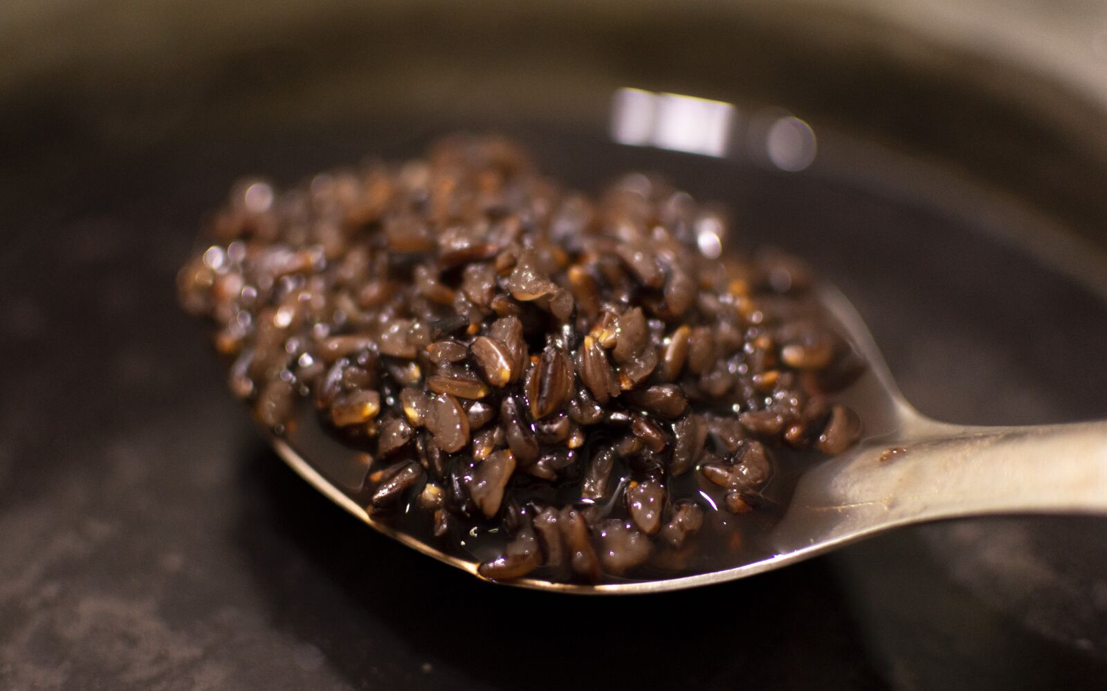 Nikon D3200 sample photo. Black rice, food, tona photography