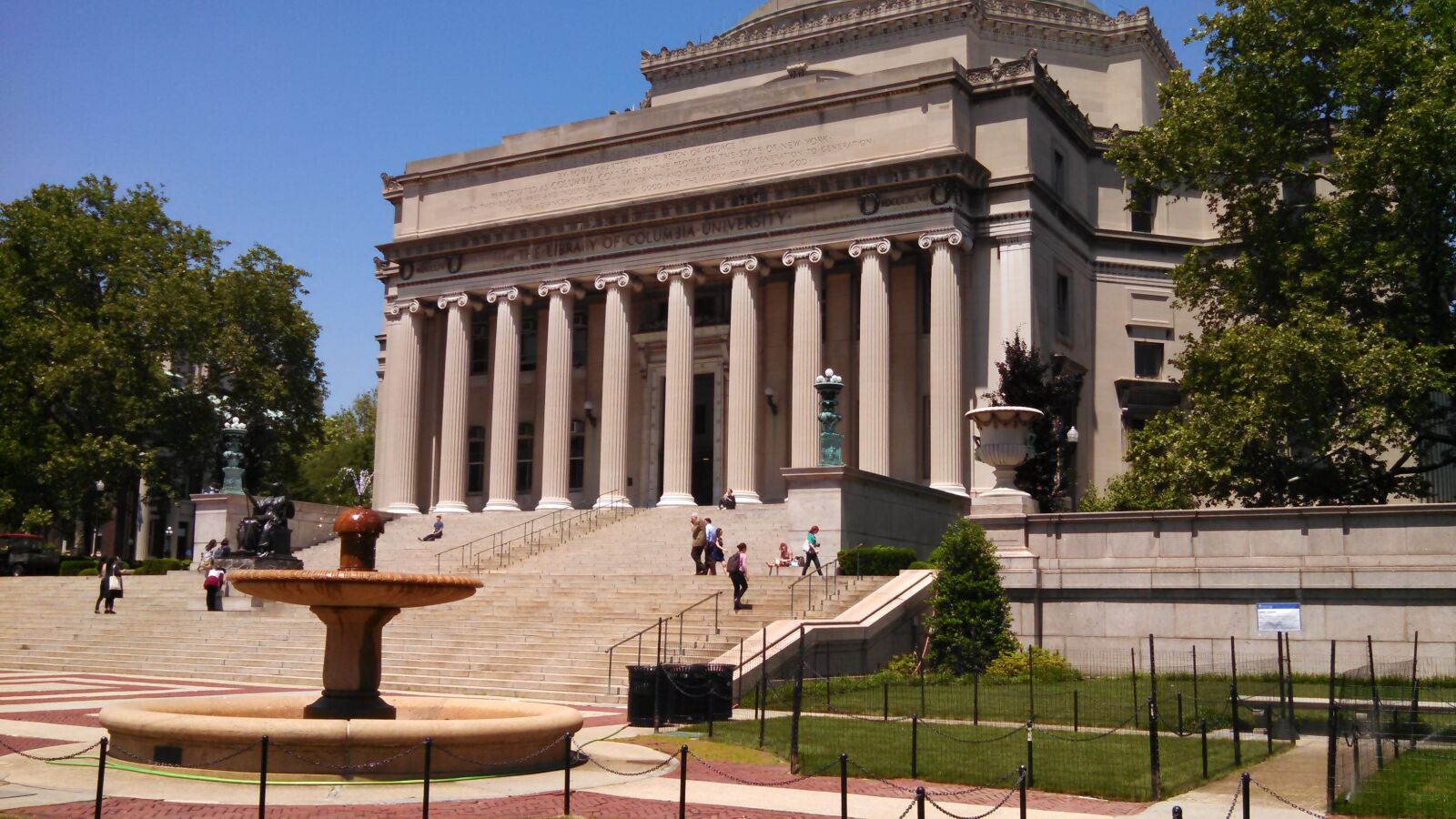 Motorola XT907 sample photo. Columbia, university, architecture photography