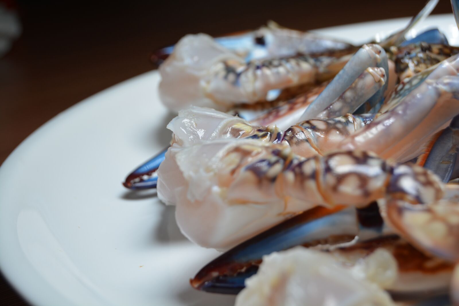 Nikon D5200 sample photo. Frozen blue swimming crabs photography