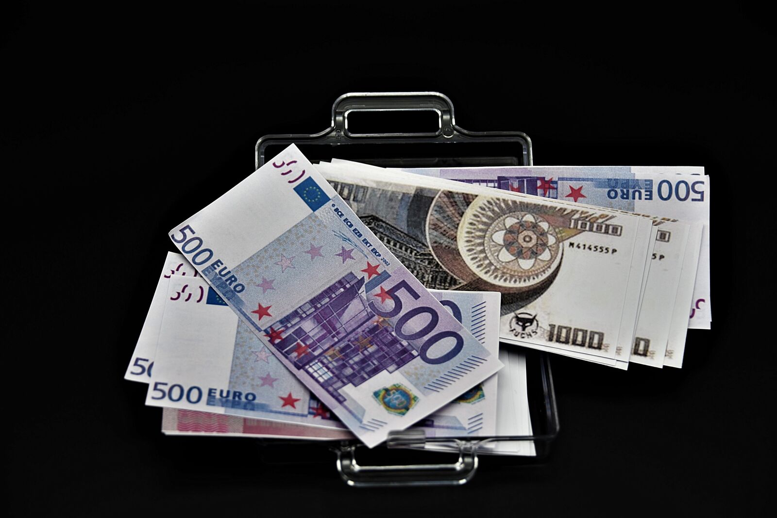 Nikon D750 sample photo. Money suitcase, paper money photography
