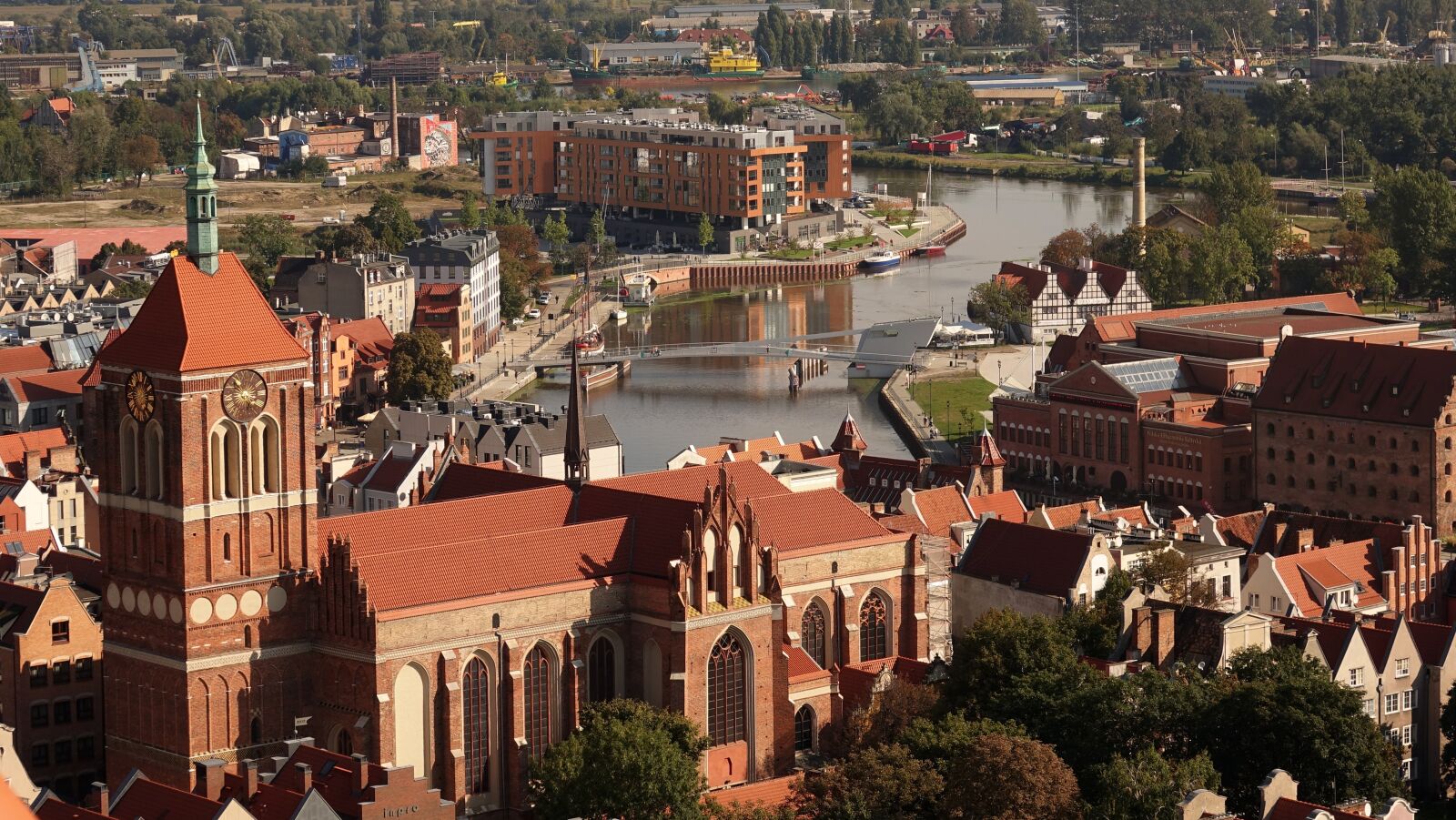 Sony Cyber-shot DSC-RX10 III sample photo. Gda sk, poland, aerial photography