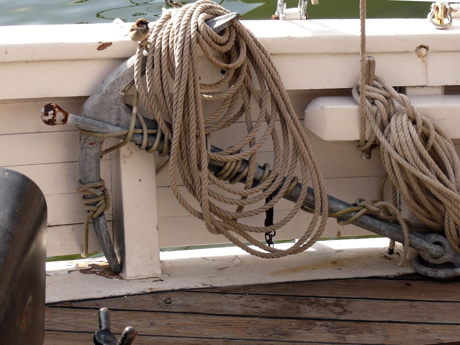 Panasonic DMC-FZ50 sample photo. Old rig, sailboat, sea photography