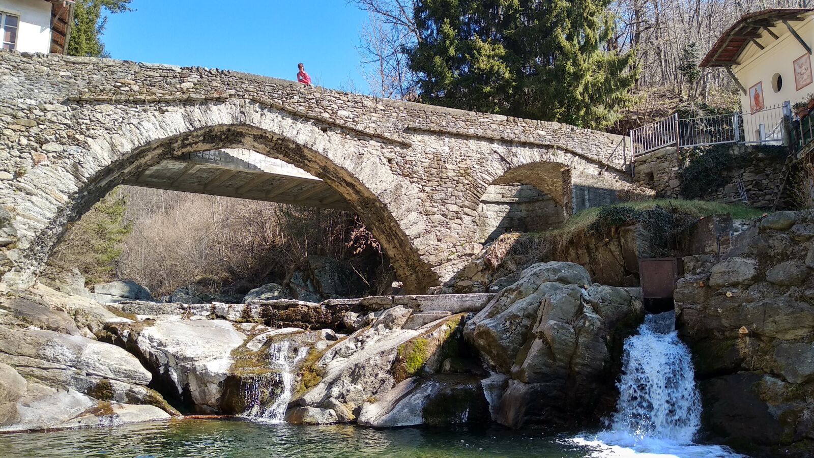 Xiaomi Mi A1 sample photo. Bridge, torrent, piemonte photography