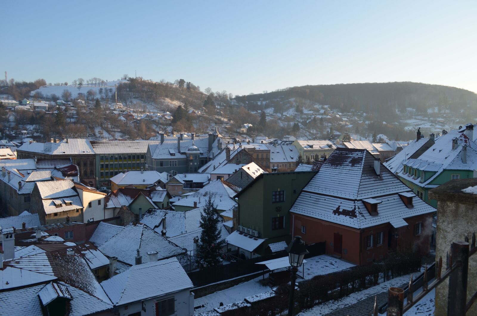 Nikon D5100 sample photo. Sighisoara, city, panorama photography