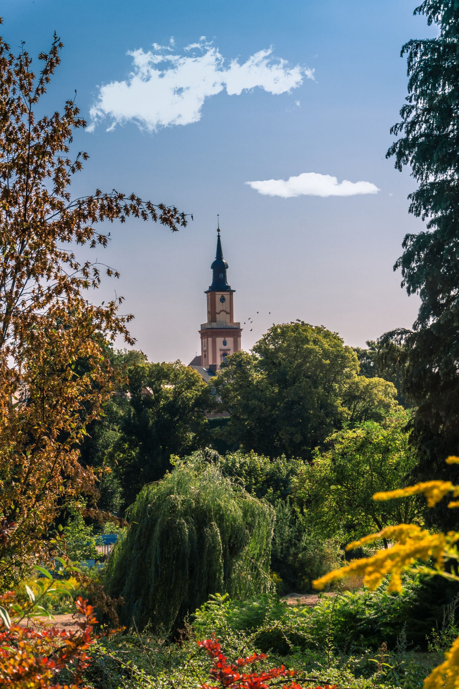 Sony a6000 sample photo. Templin, panorama, church photography