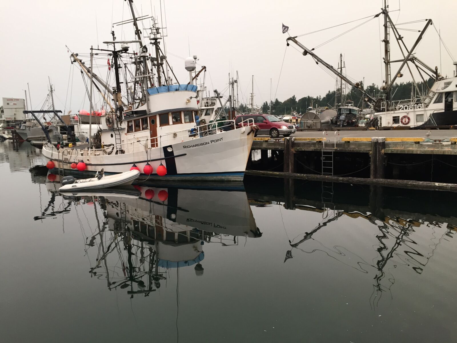 Apple iPhone 6 sample photo. Fishing, boat, ocean photography
