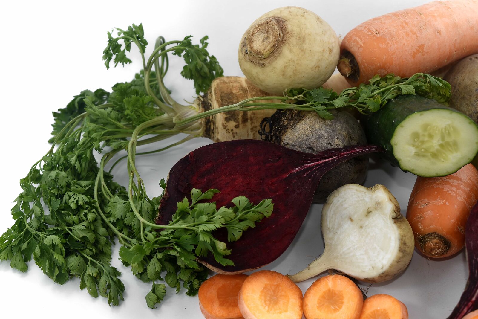 Nikon D5500 sample photo. Appetizer, beetroot, carrot, kohlrabi photography