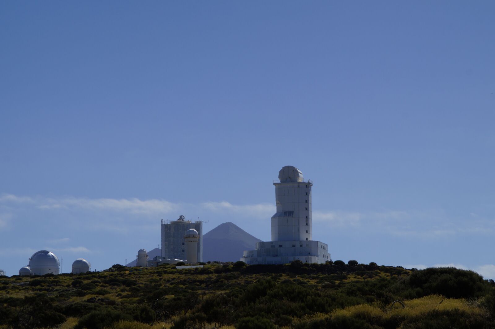 Sony SLT-A58 sample photo. The observatory on teide photography