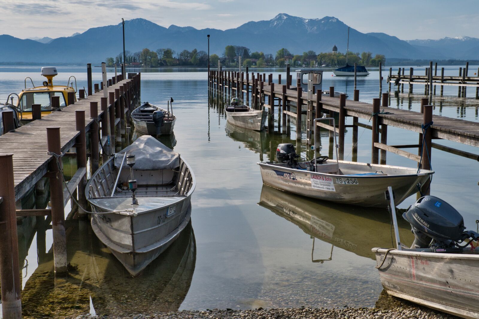 Nikon D7500 sample photo. Landscape, chiemsee, jetty photography