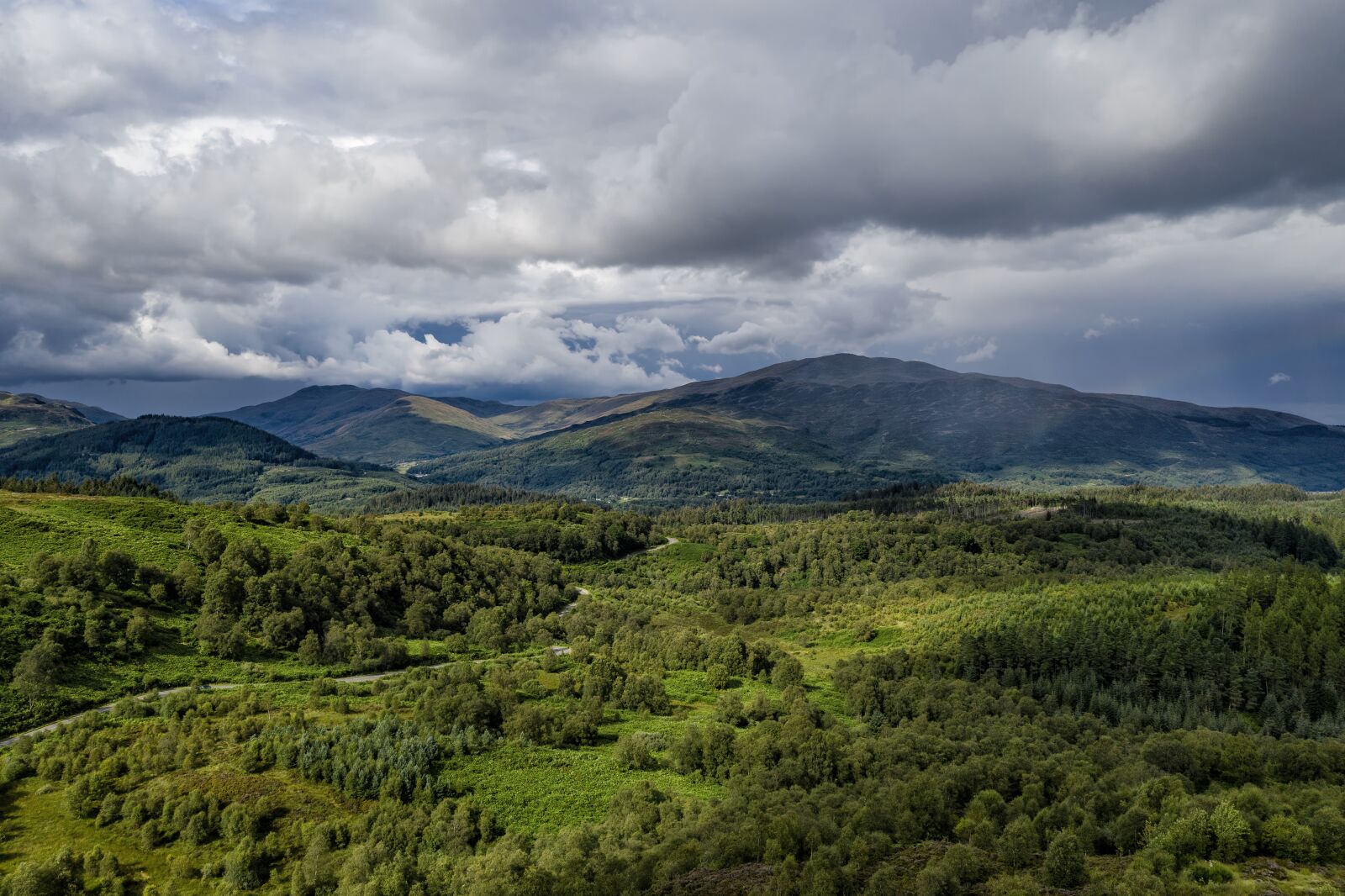 Hasselblad L1D-20c sample photo. Trossachs national park photography