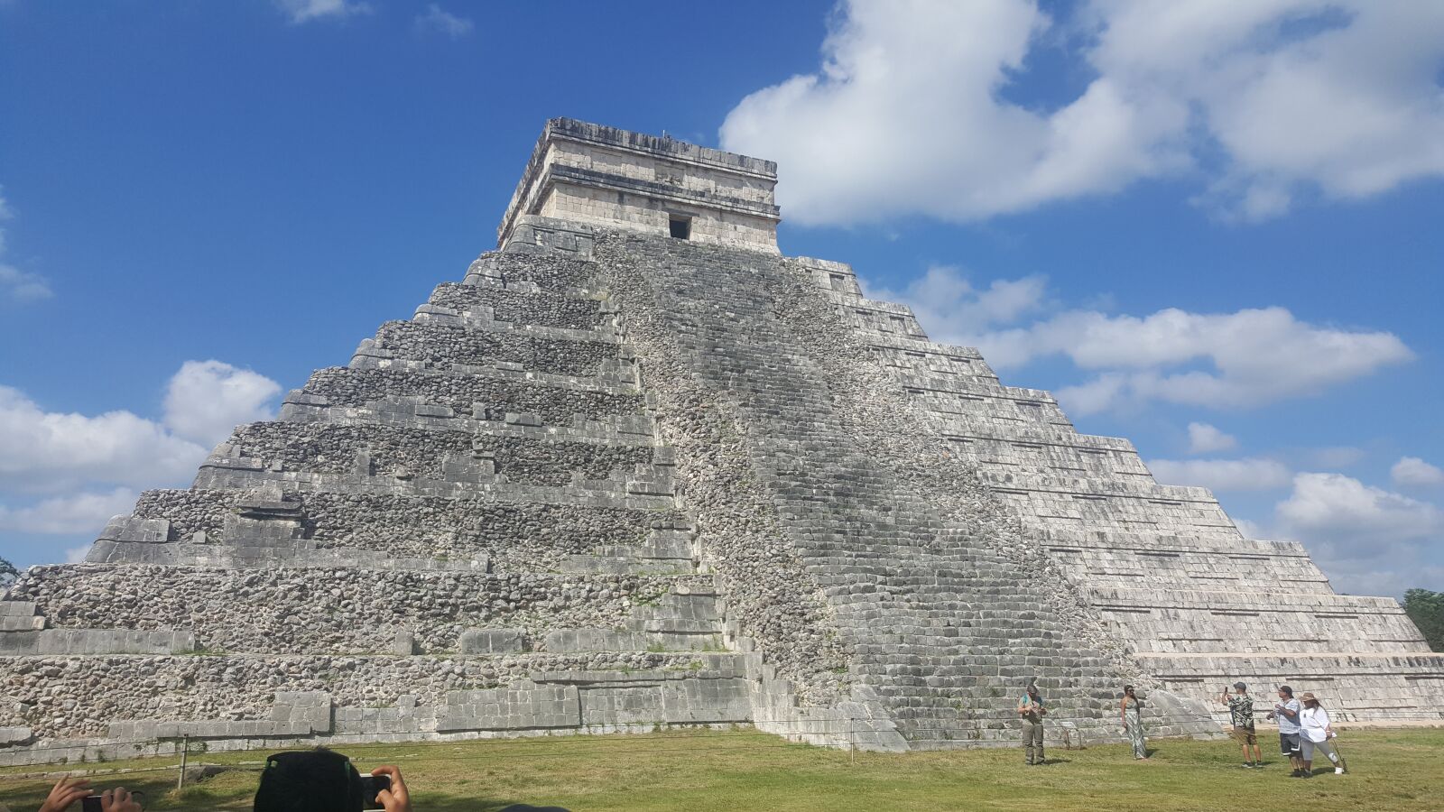 Samsung GALAXY S6 edge sample photo. Mayan temple, sky, culture photography