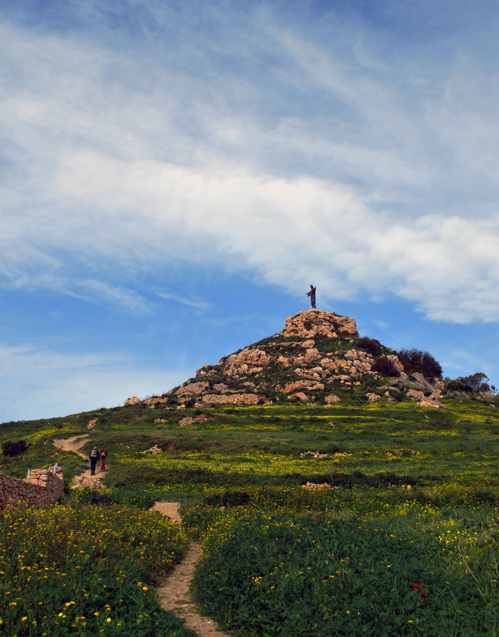 Nikon D60 sample photo. Gozo, malta, hill photography