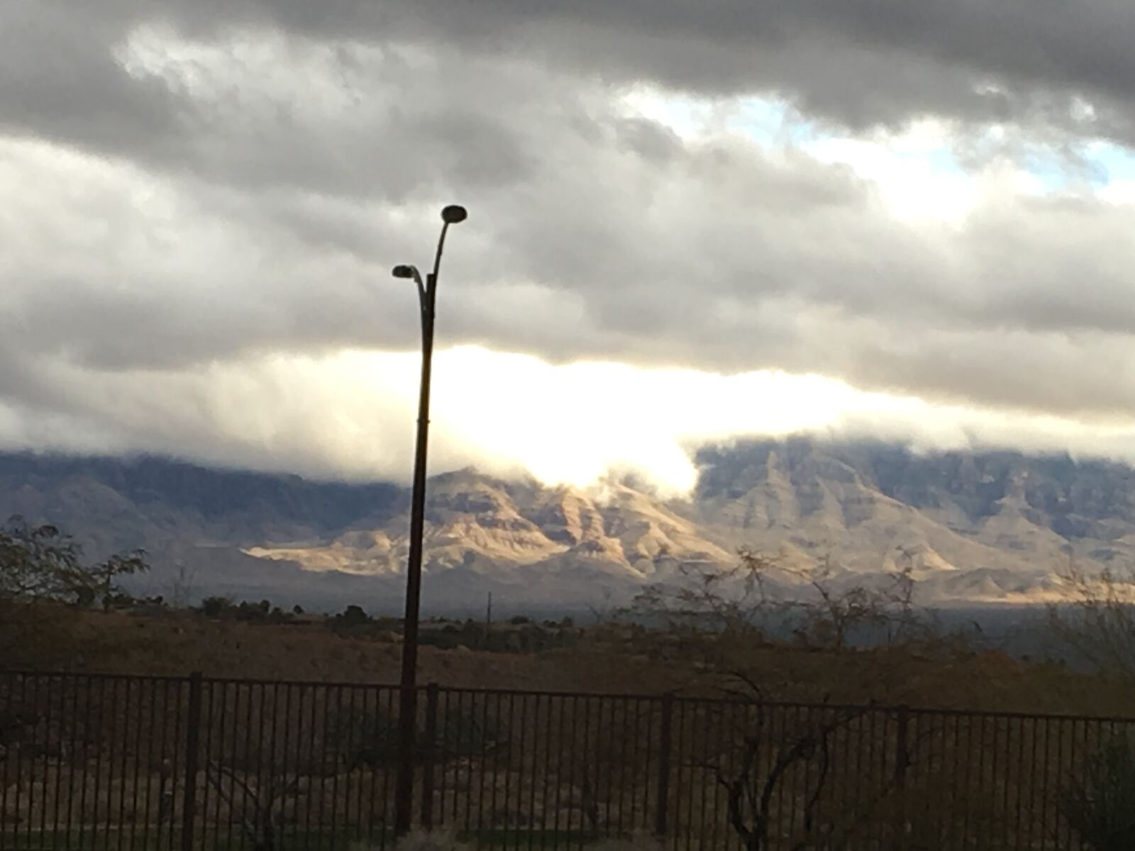 Apple iPhone 6s sample photo. Nv, mountains, cloudy photography