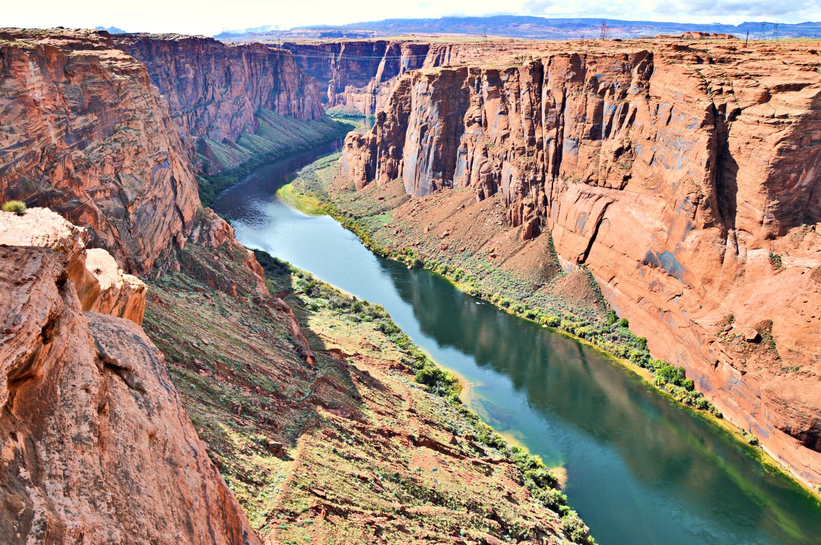 Nikon D3200 sample photo. Usa, colorado river, horseshoe photography