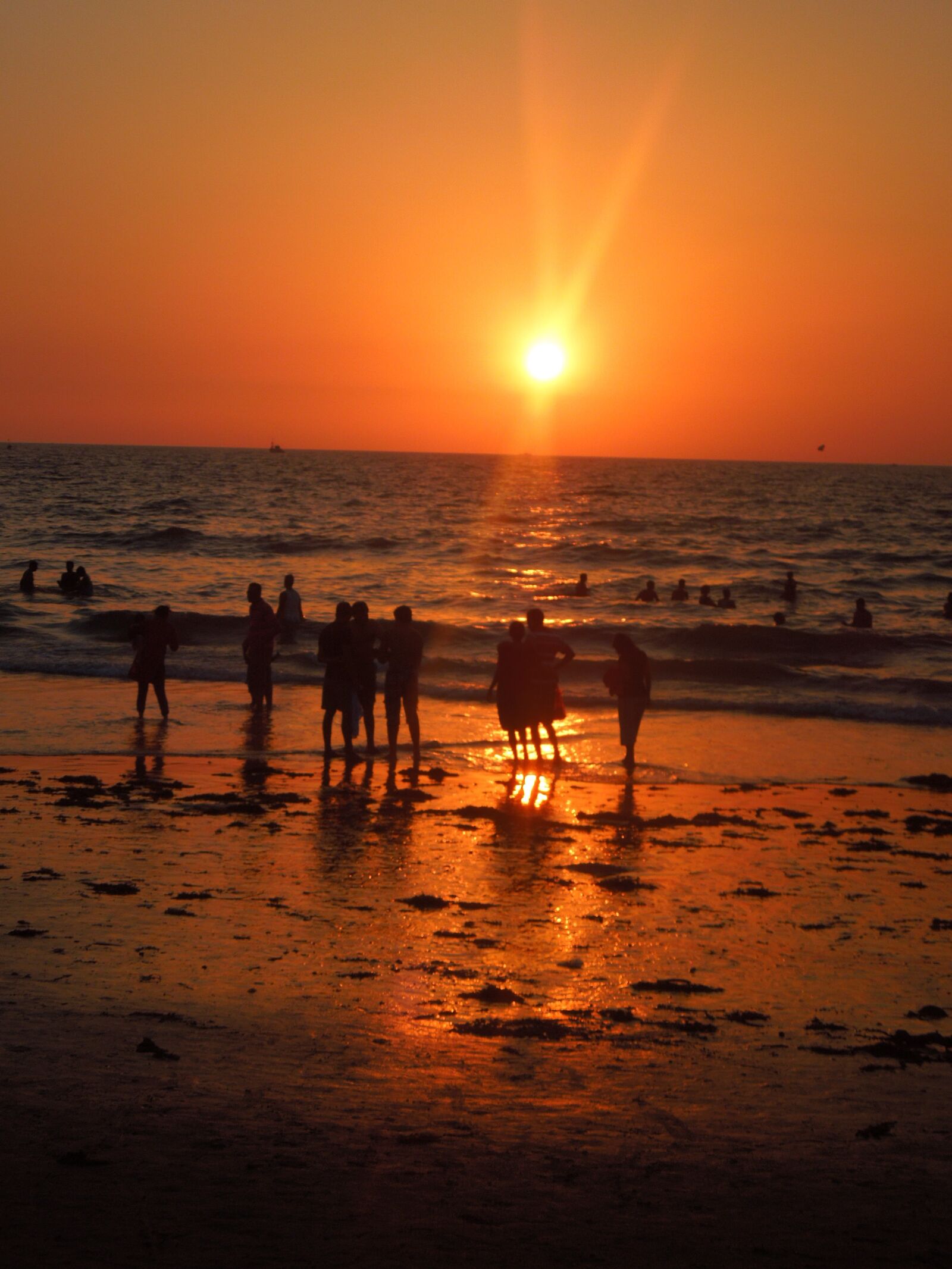 Nikon Coolpix S8200 sample photo. Sunset, sea, ocean photography