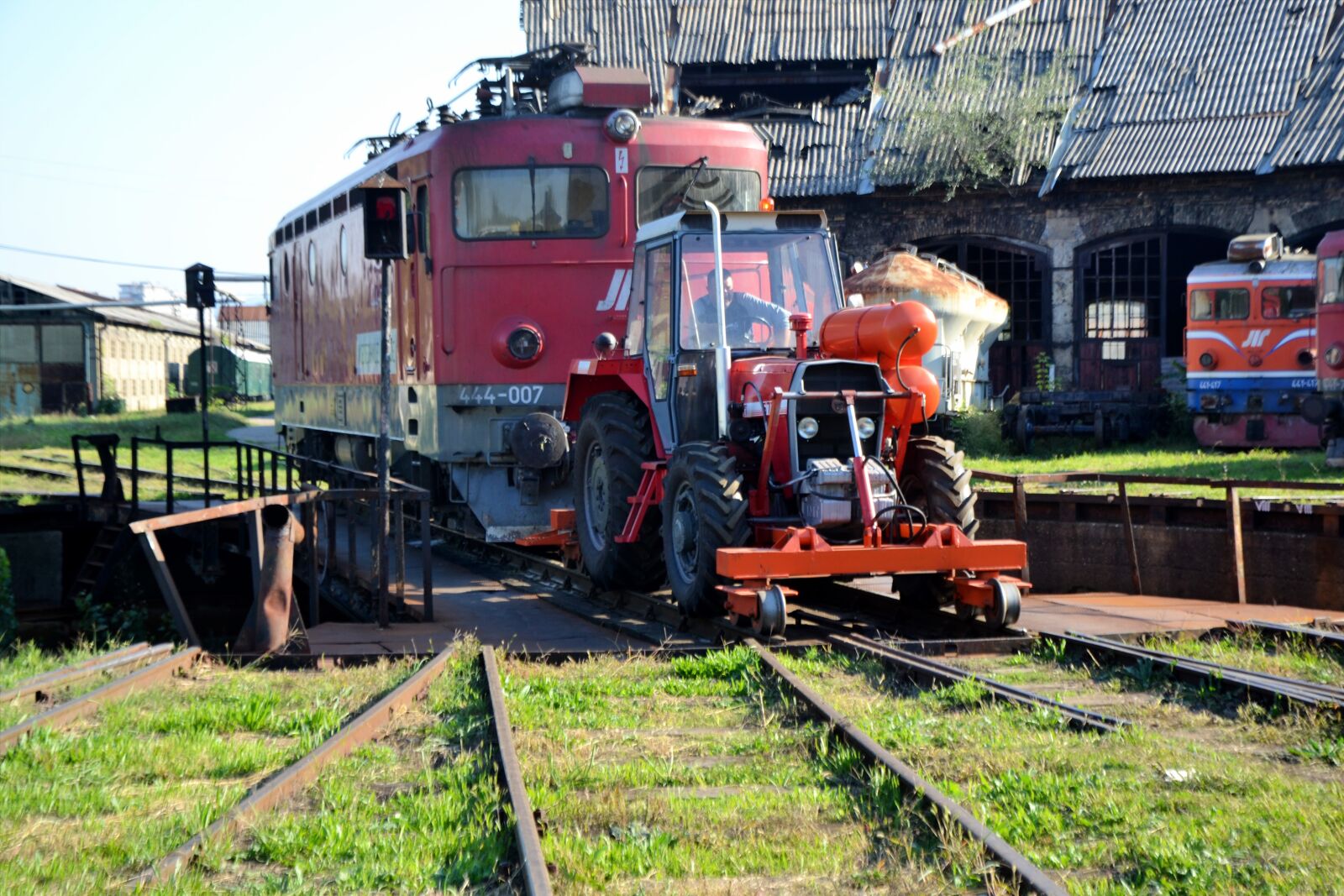Nikon D3100 sample photo. Train, old, red photography